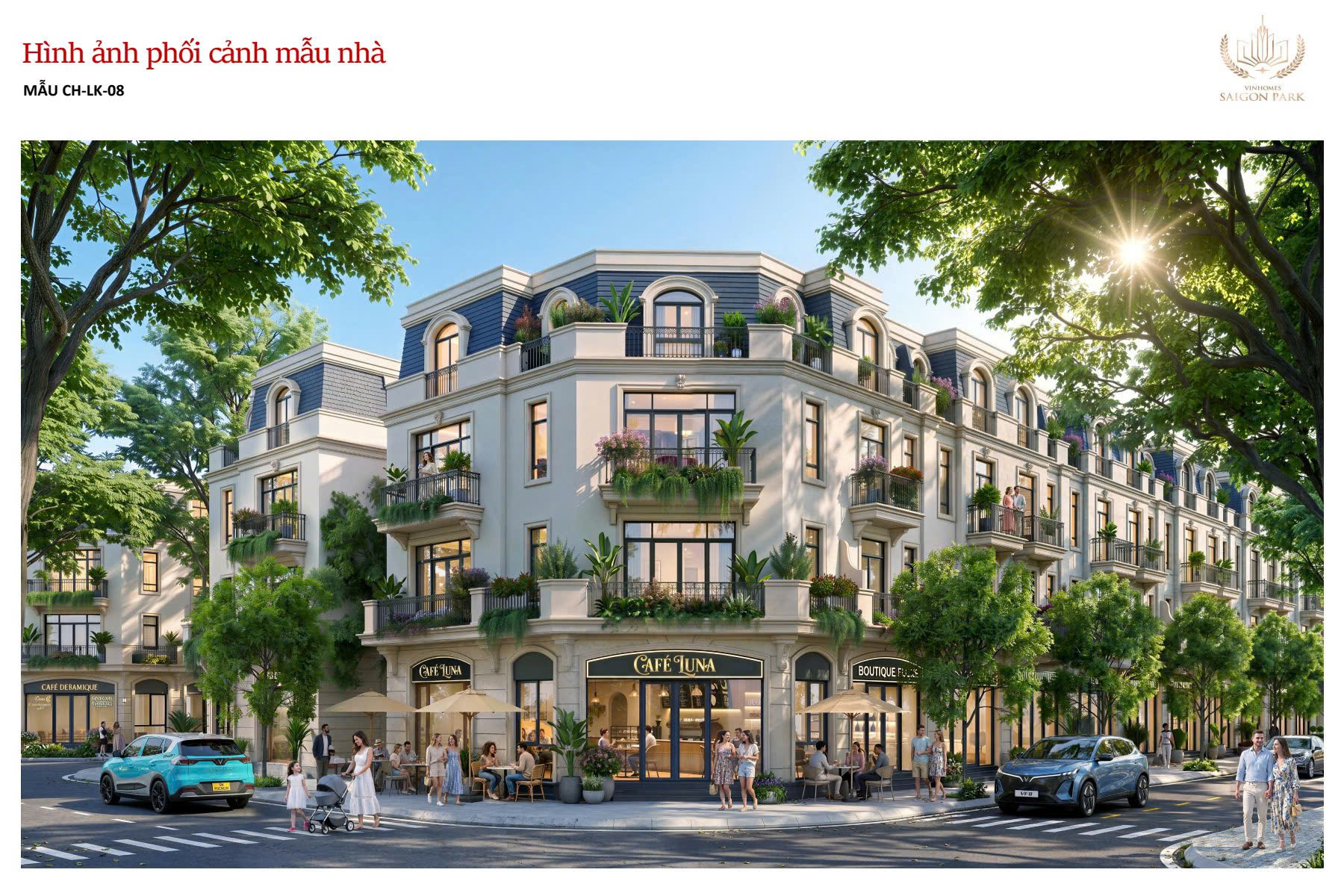 Mẫu Nhà Vinhomes Sài Gòn Park